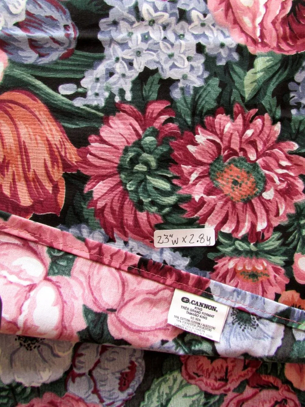 COTTON FABRIC LOT for SEWING, QUILTING, 4 NEW MATERIALS in BLUE & PINK PRINTS
